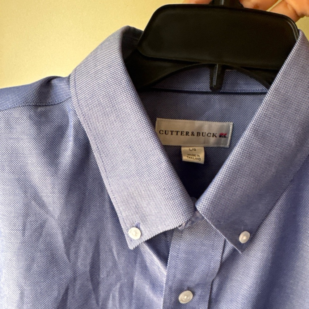 Cutter & Buck Men's Blue Shirt
